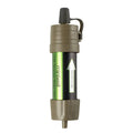 Camping Water Filter Straw Brown